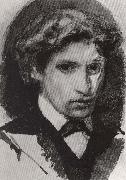 Mikhail Vrubel Self-Portrait oil